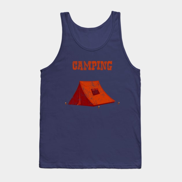 Camp Camping Tank Top by vladocar